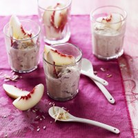 White Nectarine Bircher Muesli